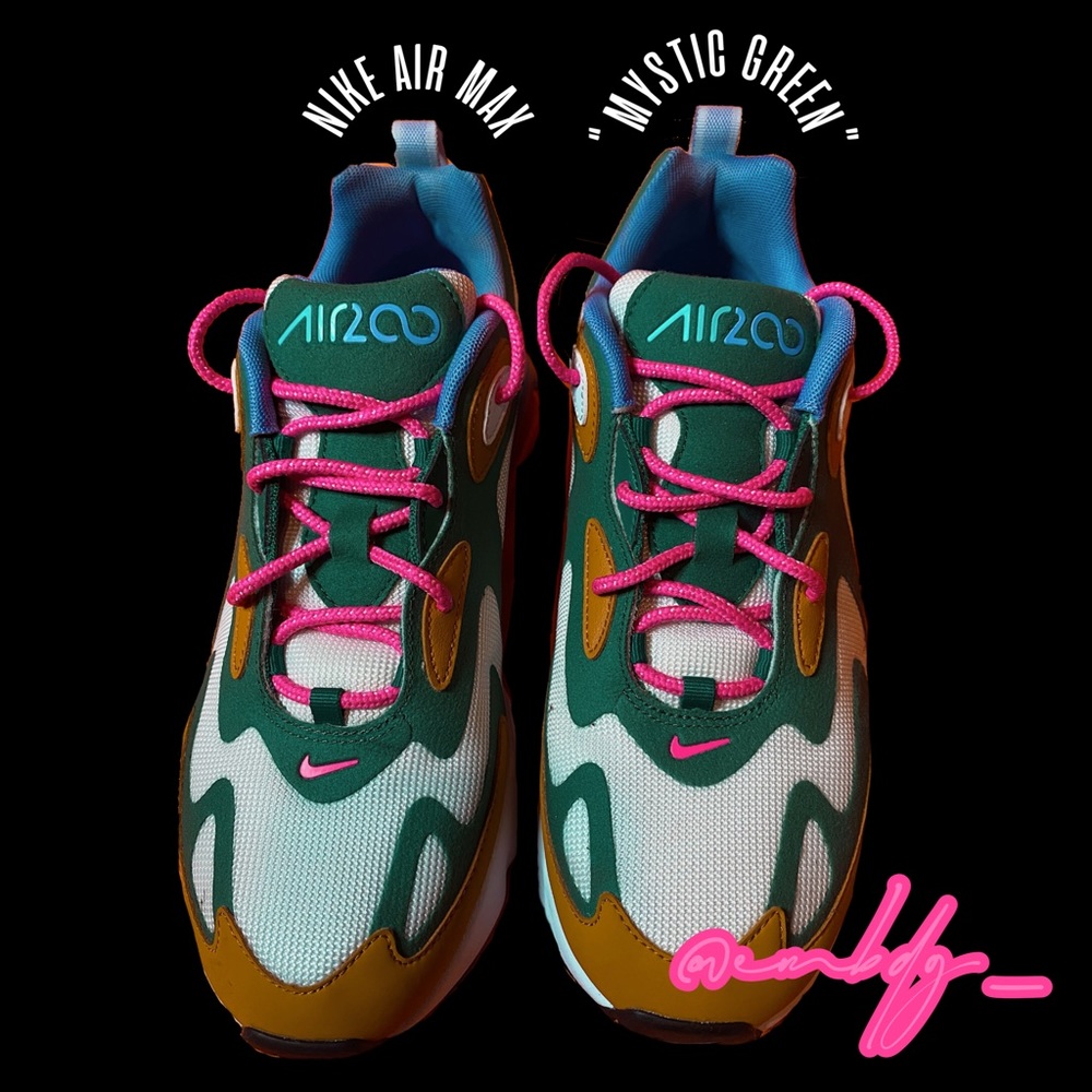 | nike wmns air max 200 “mystic green”